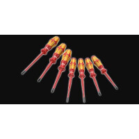 Wera Schraubendrehersatz Kraftform Plus Serie 100, 7-teilig