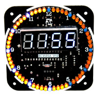 LED-Uhr EC1515 DIY Kit (Bausatz) mit Geh gallery
