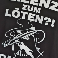 Shirt Lizenz zum Löten 2