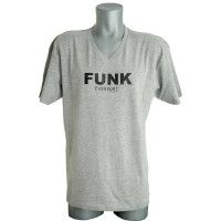 Shirt FUNKtioniert grau-schwarz