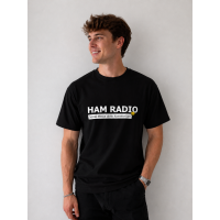 Shirt HAM RADIO schwarz 2