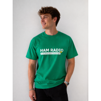 Shirt HAM RADIO gr&uuml;n