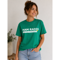 Shirt HAM RADIO grün 2
